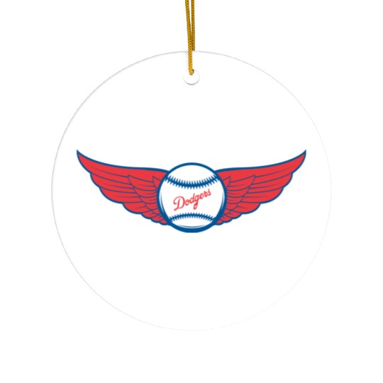 Dodgers Baseball Team Design 2023 Ceramic Ornaments