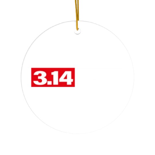 3.14Rate 134 Pi Rate Math Pi Day Math Math Teacher Ceramic Ornaments