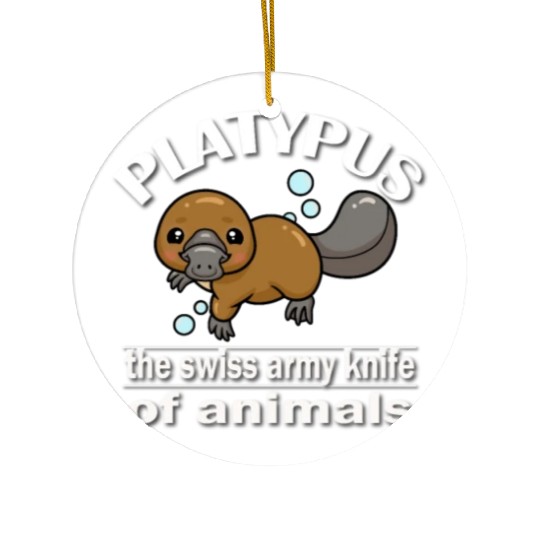Platypus Ceramic Ornaments