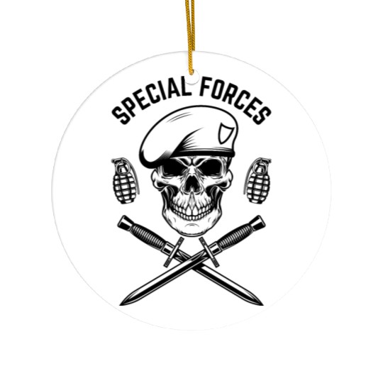 SPECIAL FORCES Ceramic Ornaments