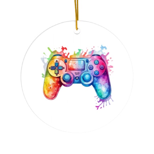 7th Grade Level Unlocked Back to School Video Game Ceramic Ornaments