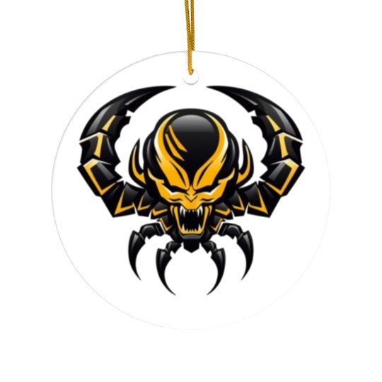 Angry Robot spider, Spider logo, Spider robot Ceramic Ornaments