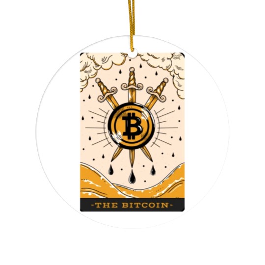 The Bitcoin Ceramic Ornaments
