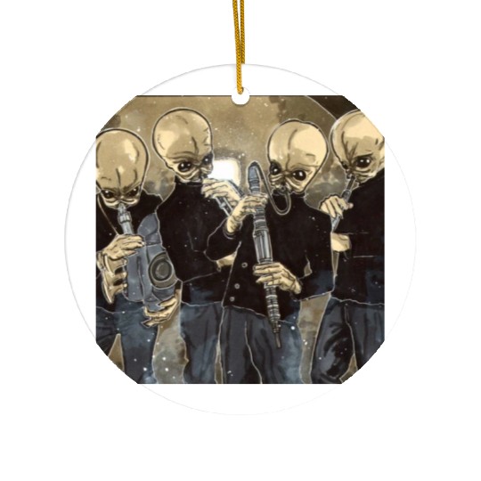 Cantina Band Mos Eisley Ceramic Ornaments