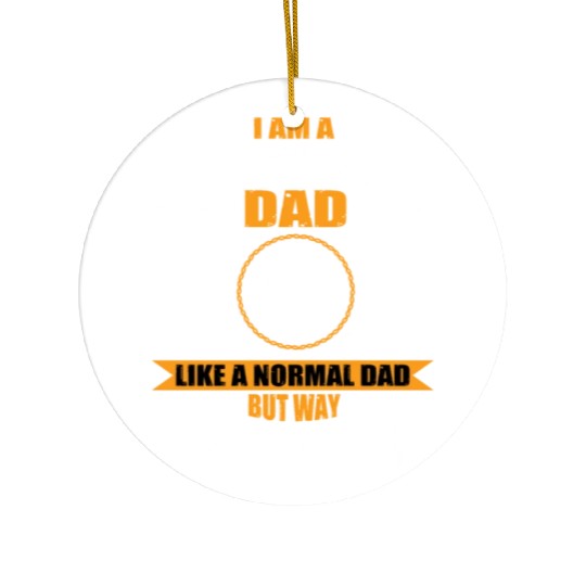 Turkish Coffee Dad Costume Father's Day Ceramic Ornaments