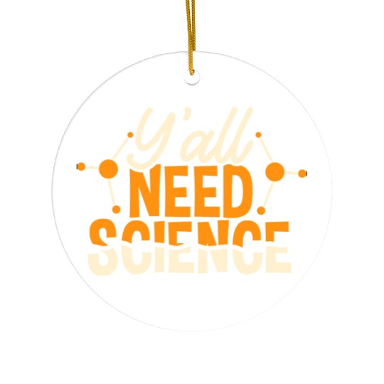 Science Teacher Scientist Chemist Physicist cute Ceramic Ornaments