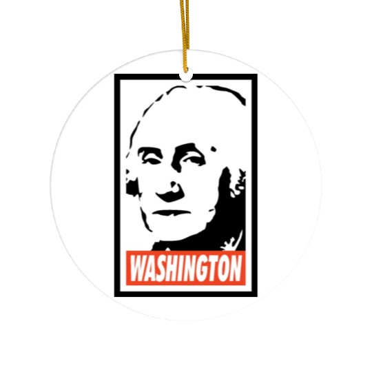 George Washington Ceramic Ornaments