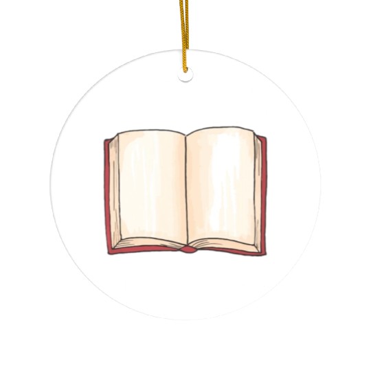 My Weekend Is All Booked Book Lover Bookish Ceramic Ornaments