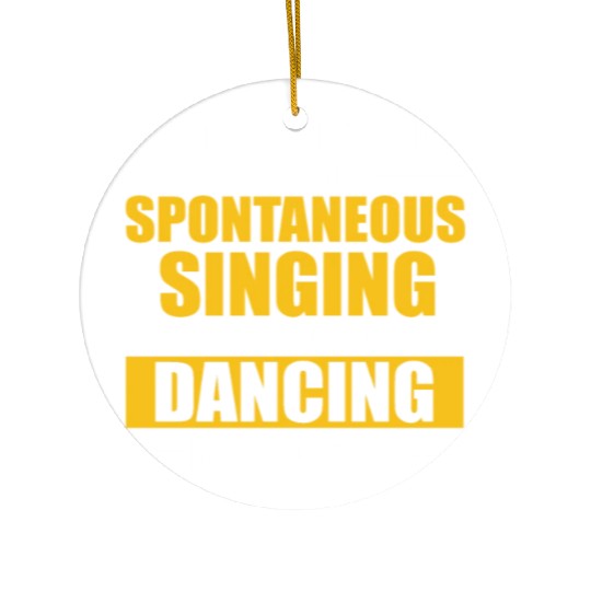 Hilarious Dramaturgy Performers Drama Operatic Ceramic Ornaments