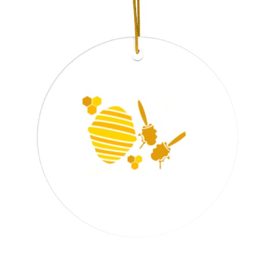 Save The Bees Bumblebee Love Bees Ceramic Ornaments