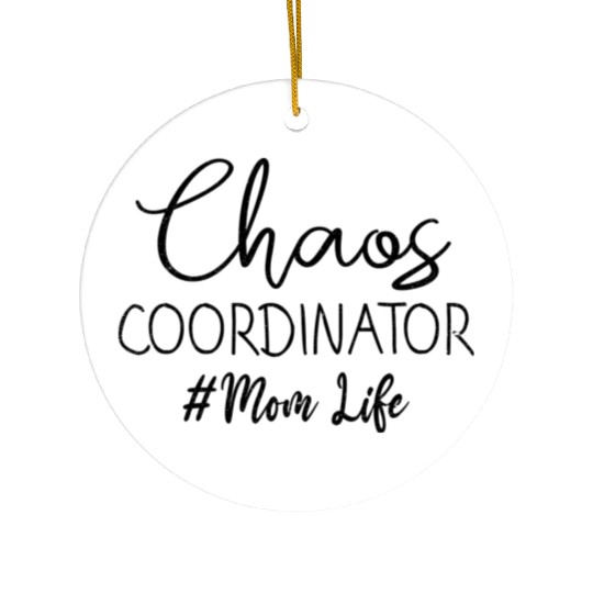 Chaos Coordinator nature Ceramic Ornaments