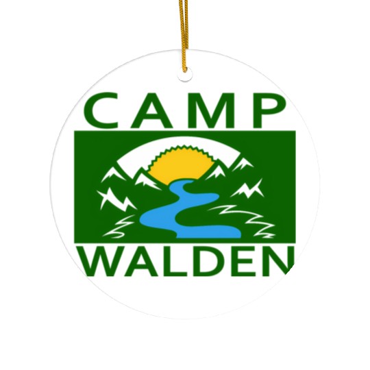 Camp Walden An Adventure A Summer Camp Ceramic Ornaments