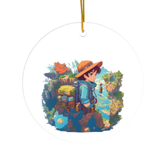 Mountains Tour Ceramic Ornaments Design