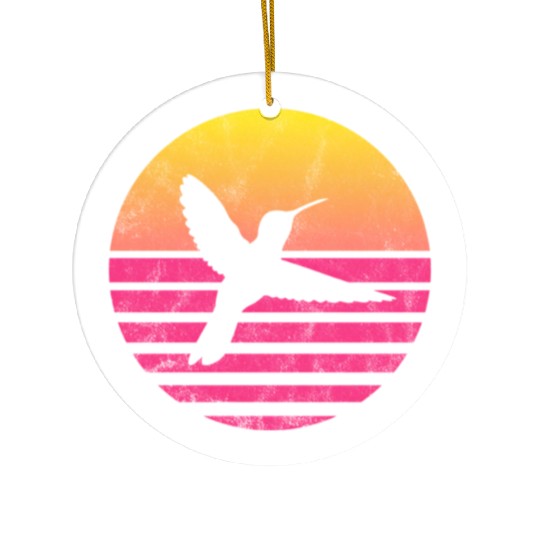 Hummingbird Ceramic Ornaments