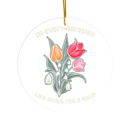 Tulip Gardening Cute Ceramic Ornaments