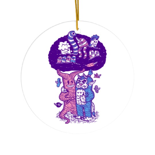 Happy Tree Friends Ii Ceramic Ornaments