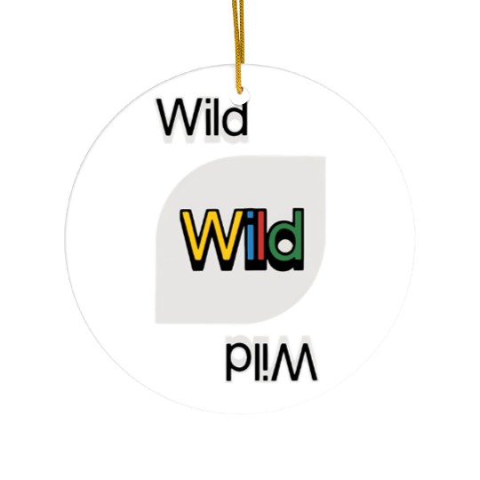 Uno Wild Card Ceramic Ornaments
