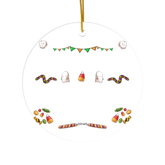 Will Trade Brother For Halloween Candy Ceramic Ornaments