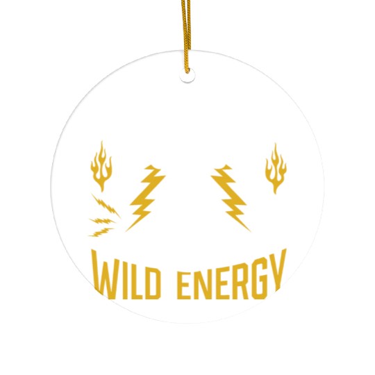 Fearless. Wild energy. Ceramic Ornaments