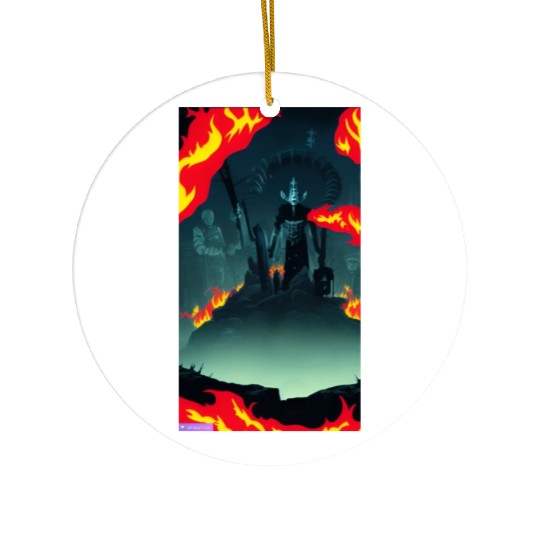 Ai end Ceramic Ornaments