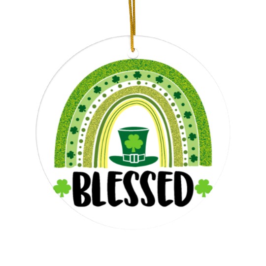 Blessed St Patricks Ceramic Ornaments