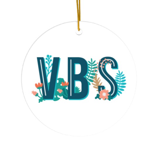 VBS Crew Summer Camp Bible Study Vacation Bible Ceramic Ornaments