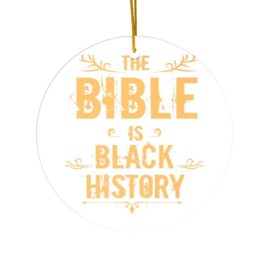 Hebrew Israelite Clothing Bible Black History Gift Ceramic Ornaments