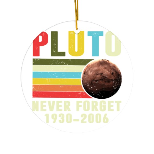 Pluto Never Forget 1930 2006 Ceramic Ornaments
