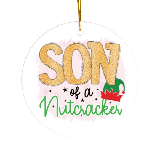 Son Of A Nutcracker Ceramic Ornaments