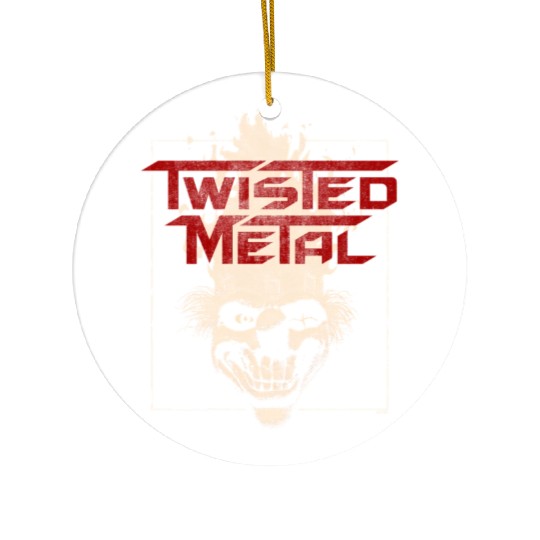 Twisted Metal Sweet Tooth Ceramic Ornaments