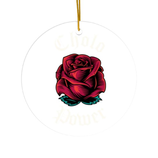 Cholo Power Mecan Chicano Cholo For Cholo Ceramic Ornaments