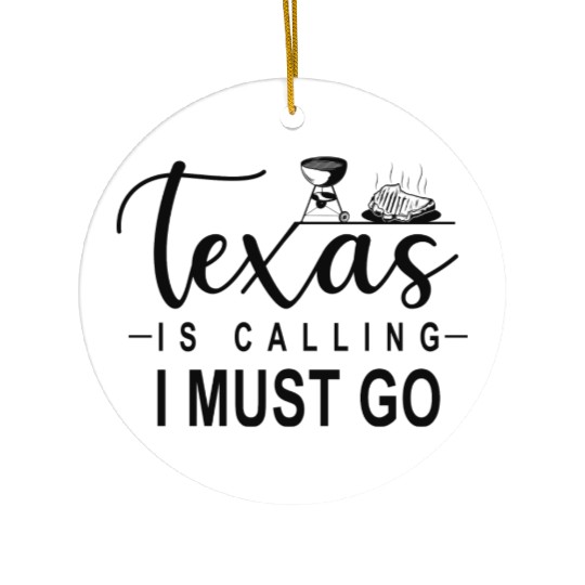 Real Texas People Gift Ceramic Ornaments