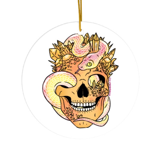 Skull Candy Ceramic Ornaments