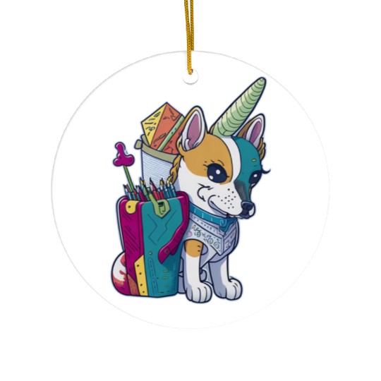 Back To School - Funny Ceramic Ornaments