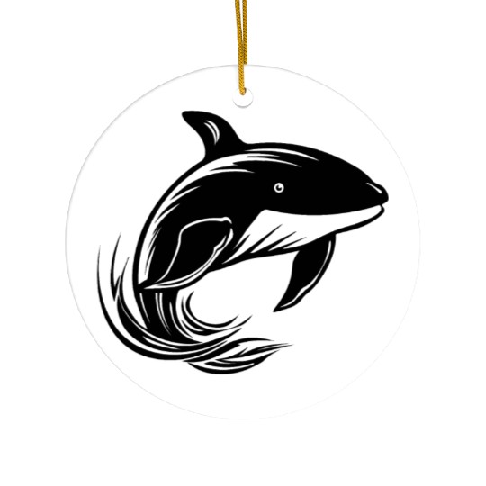 Whale Ocean Marine Ceramic Ornaments