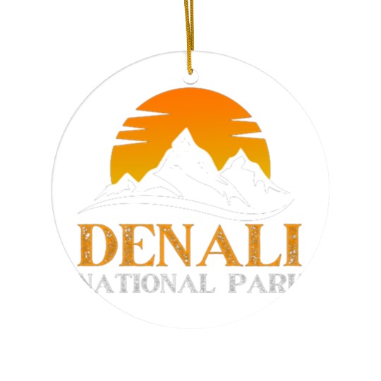Denali National Park Ceramic Ornaments