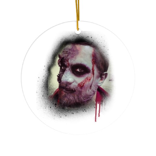1 zombie Undead cannibal Horror Monster Ceramic Ornaments