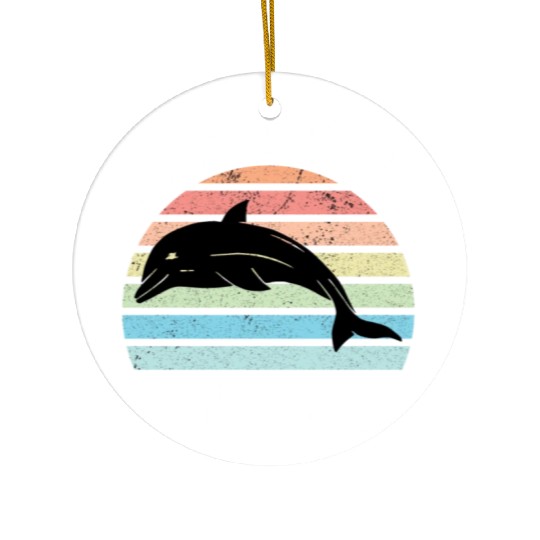 Save The Dolphins Ceramic Ornaments