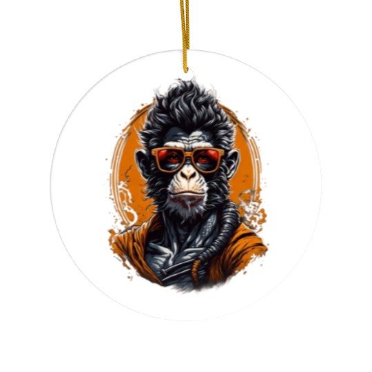 Stylish monkey Ceramic Ornaments