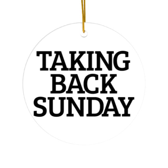 Taking Back Sunday Christian Jesus Taking Back Ceramic Ornaments