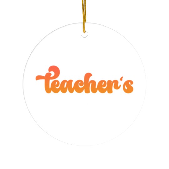 Lower Teacher Salaries Funny Teacher Powers Joke Ceramic Ornaments