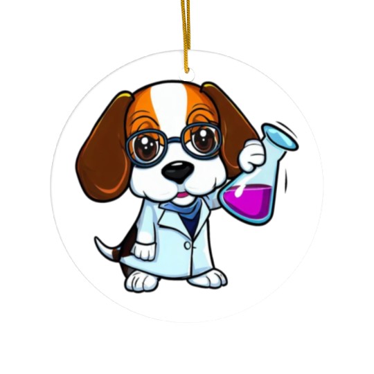 Beagle Puppy - Dexter Ceramic Ornaments