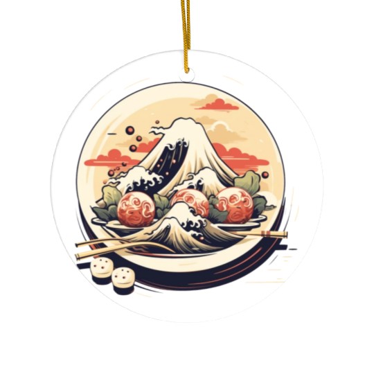 Great Takoyaki Ceramic Ornaments