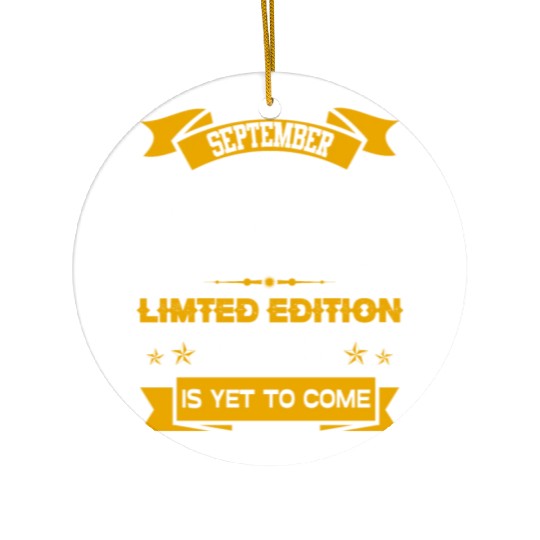 September 1968 Birthday Surprise Ceramic Ornaments