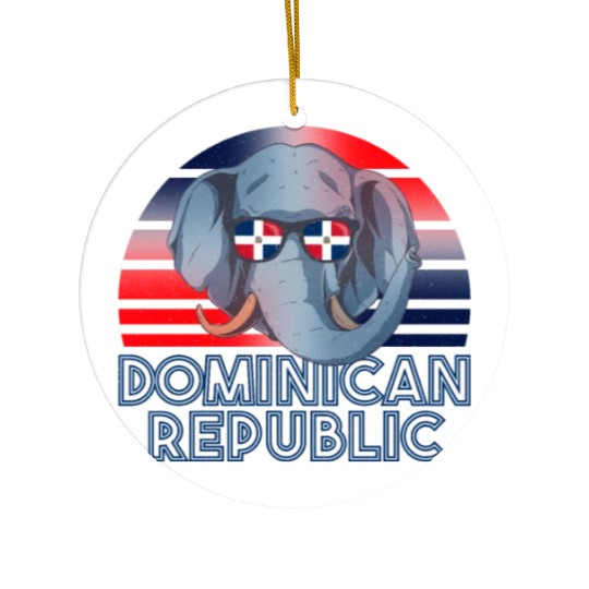 Dominican Republic Ceramic Ornaments