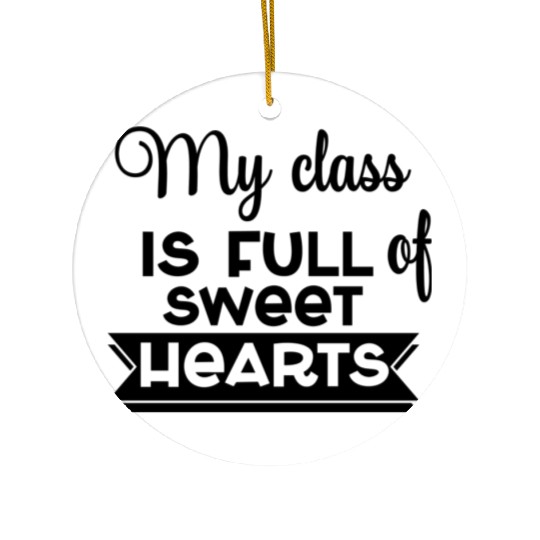 Best teacher GIft Ceramic Ornaments