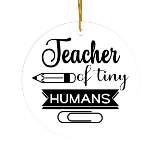 Best teacher GIft Ceramic Ornaments