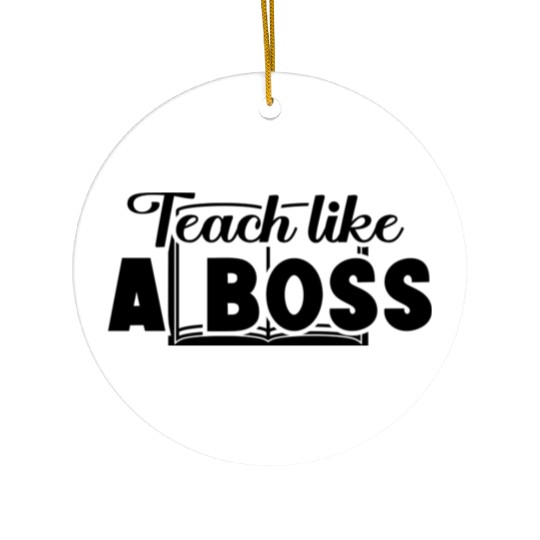 Best teacher GIft Ceramic Ornaments