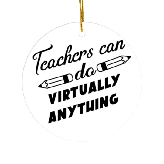 Best teacher GIft Ceramic Ornaments