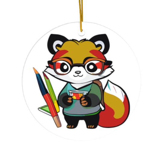 Back to school Ceramic Ornaments